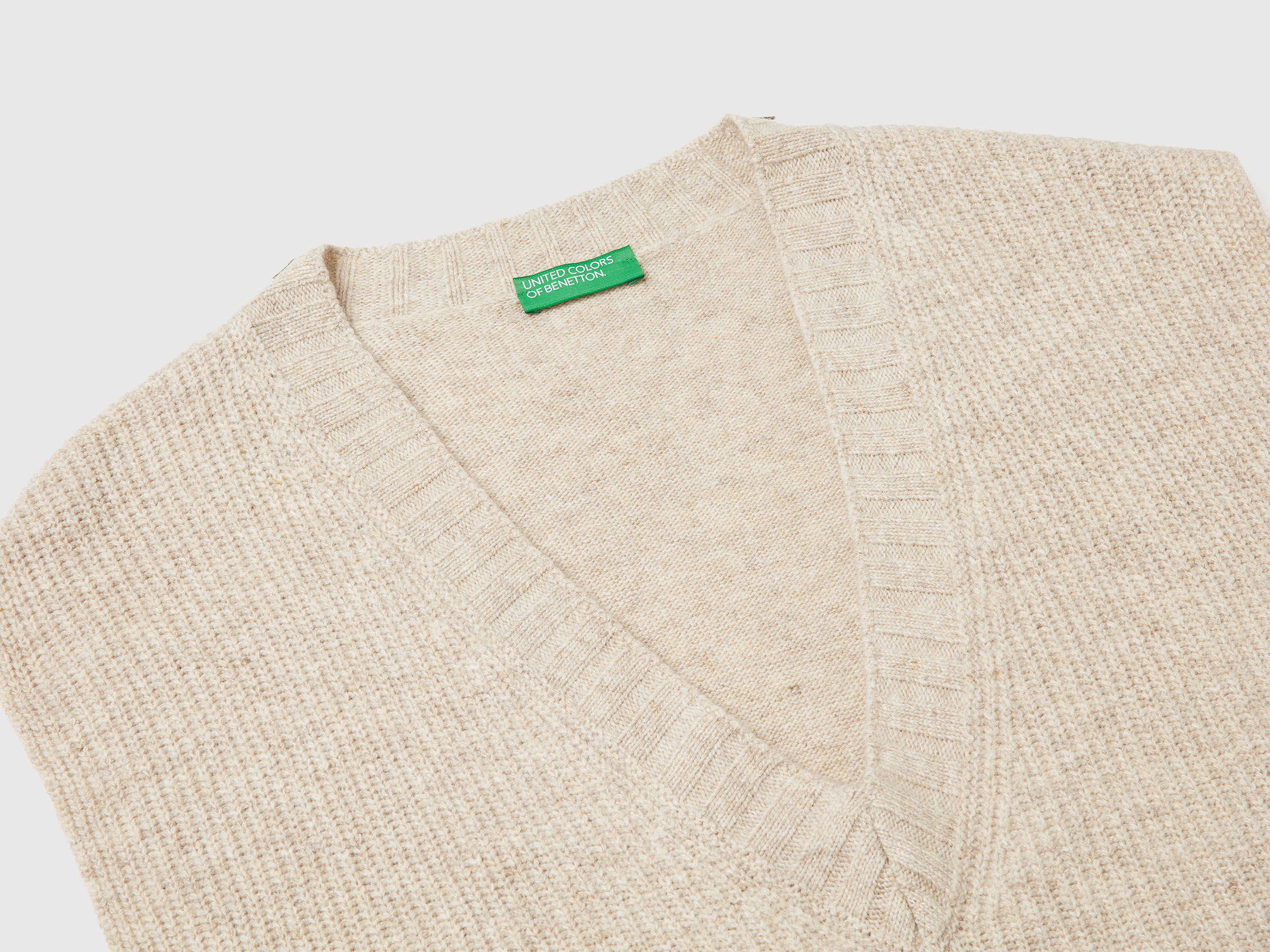 S/L V NECK SWEATER Women image number 7